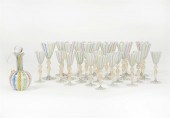 25 MURANO MULTICOLORED RIBBON