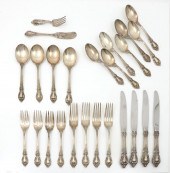 25 PC. LUNT STERLING ''ELOQUEN