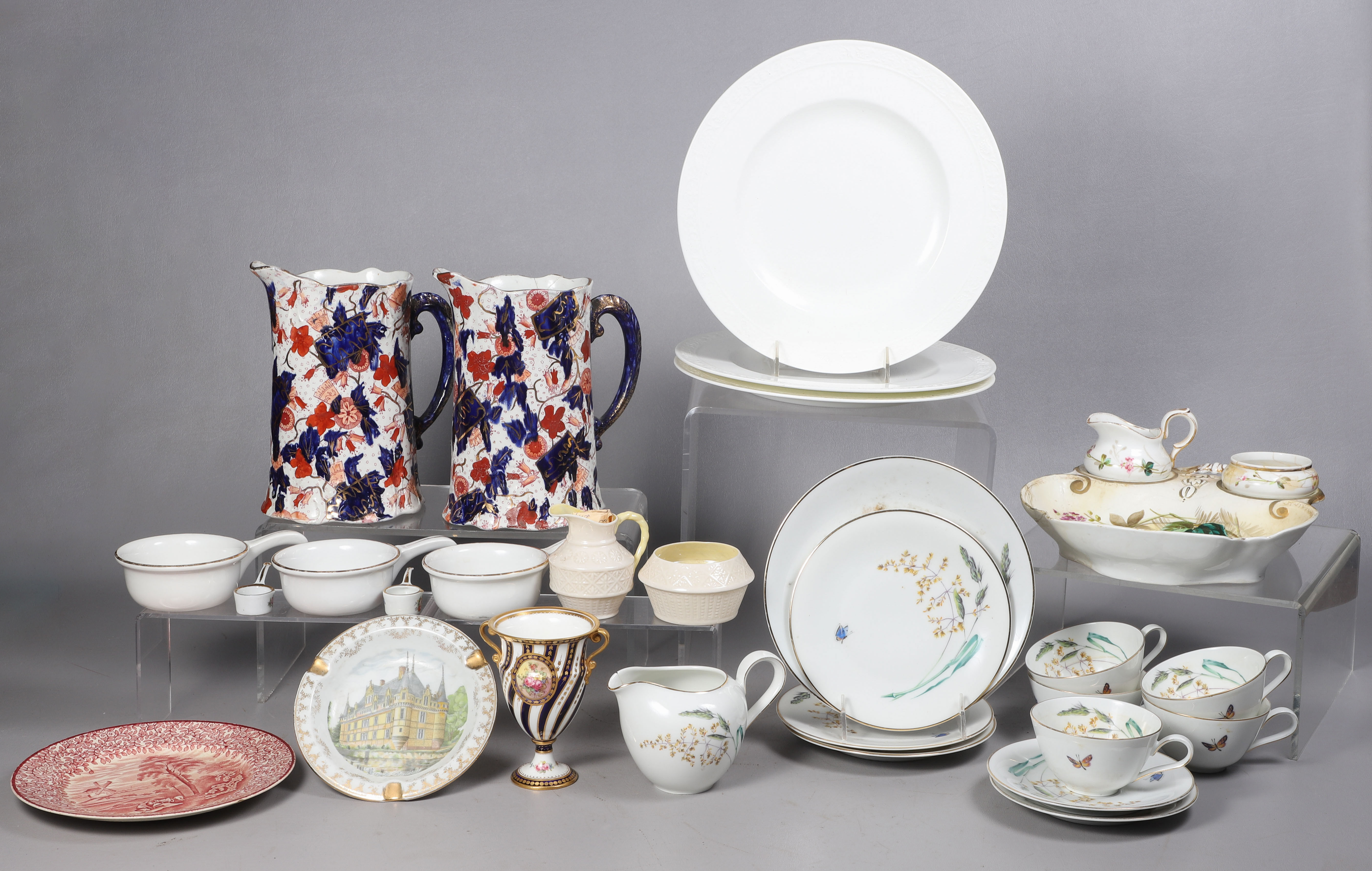 (25+) Pce porcelain, including