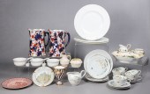 (25+) Pce porcelain, including