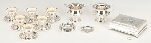 25 PCS. ASSORTED STERLING, INCL.