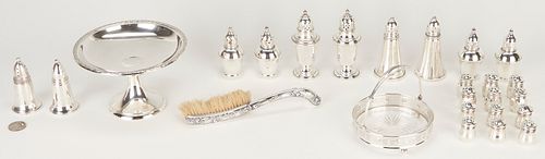 25 PCS ASSORTED STERLING, INCL.