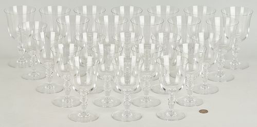 25 PCS. BACCARAT PROVENCE PATTERN
