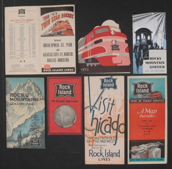 25 PIECES OF 192OS & 1930S ROCK