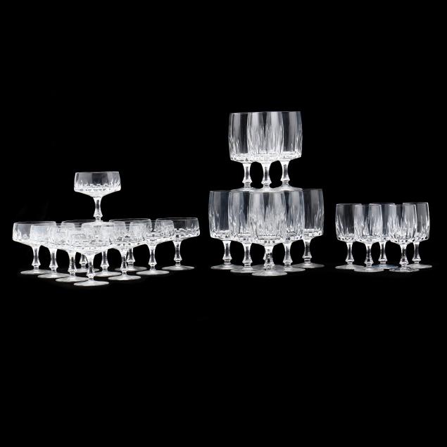 (25) PIECES OF JOSAIR GLASS