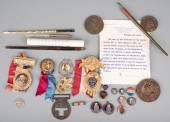 25 POLITICAL ITEMS, INCLUDING