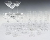 (25) RIEDEL COLORLESS GLASS ST