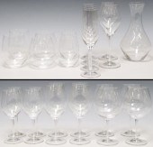 (25) RIEDEL GLASS STEMWARE & D