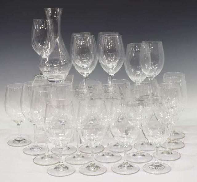 (25) RIEDEL GLASS WINE STEMWARE &