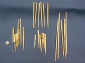 (25) SAILOR MADE SEWING TOOLS.