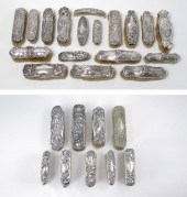 25 STERLING ART NOUVEAU CLOTHE