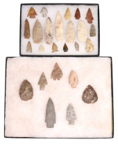 (25) STONE ARROWHEADS &AMP; SP