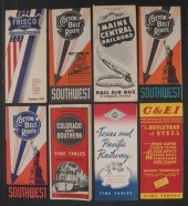 25 TIMETABLES FROM 18 DIFFEREN