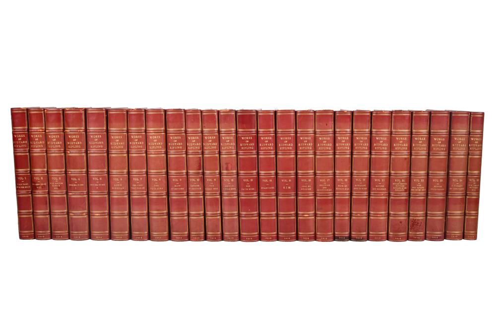 25 VOLUMES: WORKS OF RUDYARD