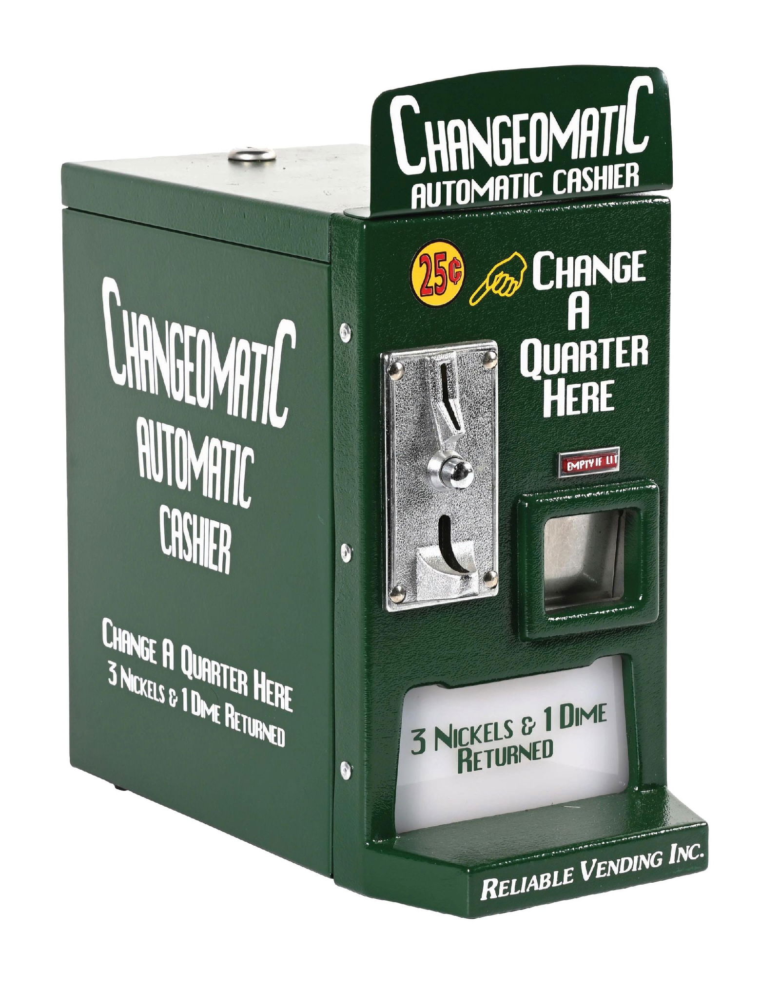 25&#162; AUTOMATIC CASHIER COIN