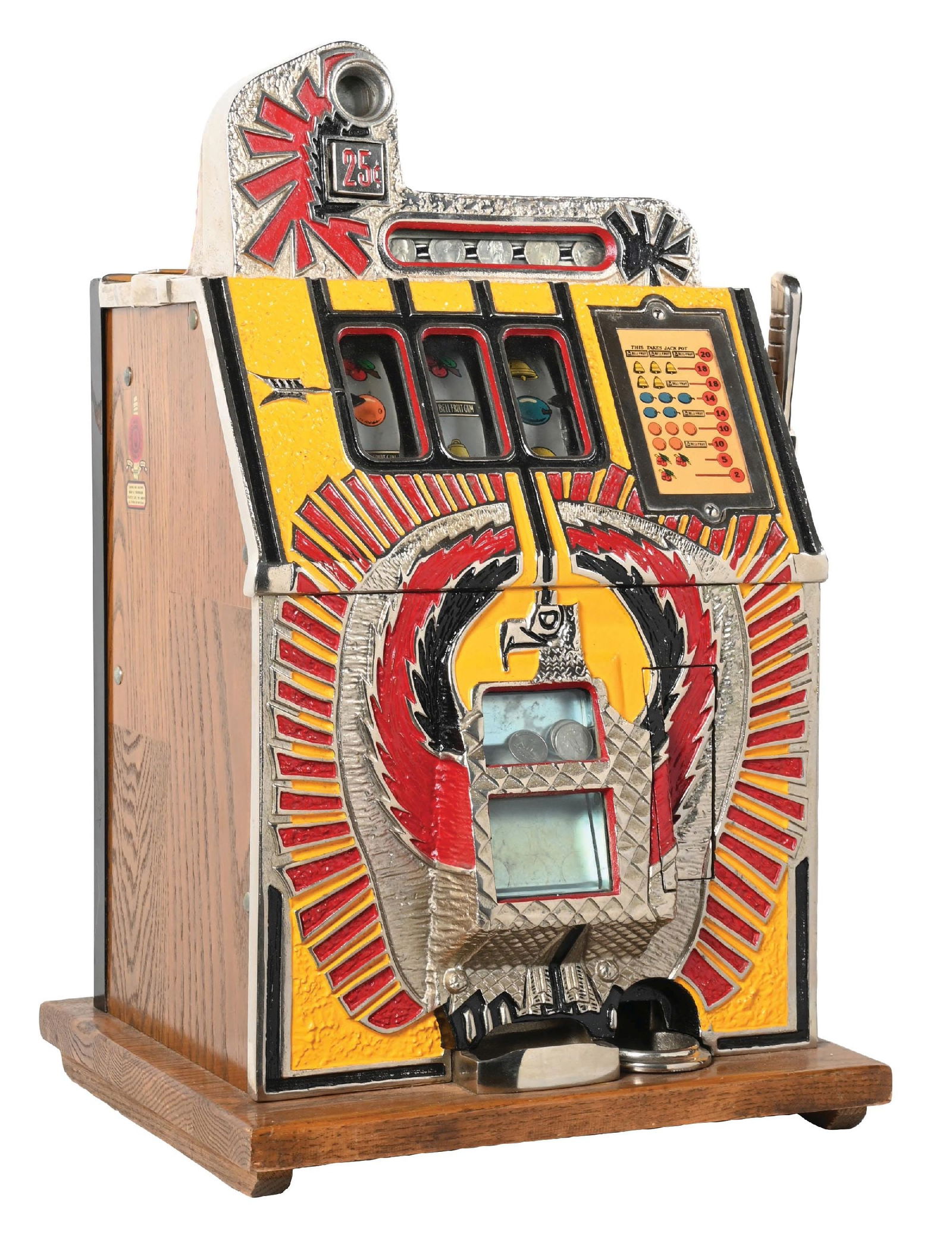 25&#162; MILLS NOVELTY CO. WAR