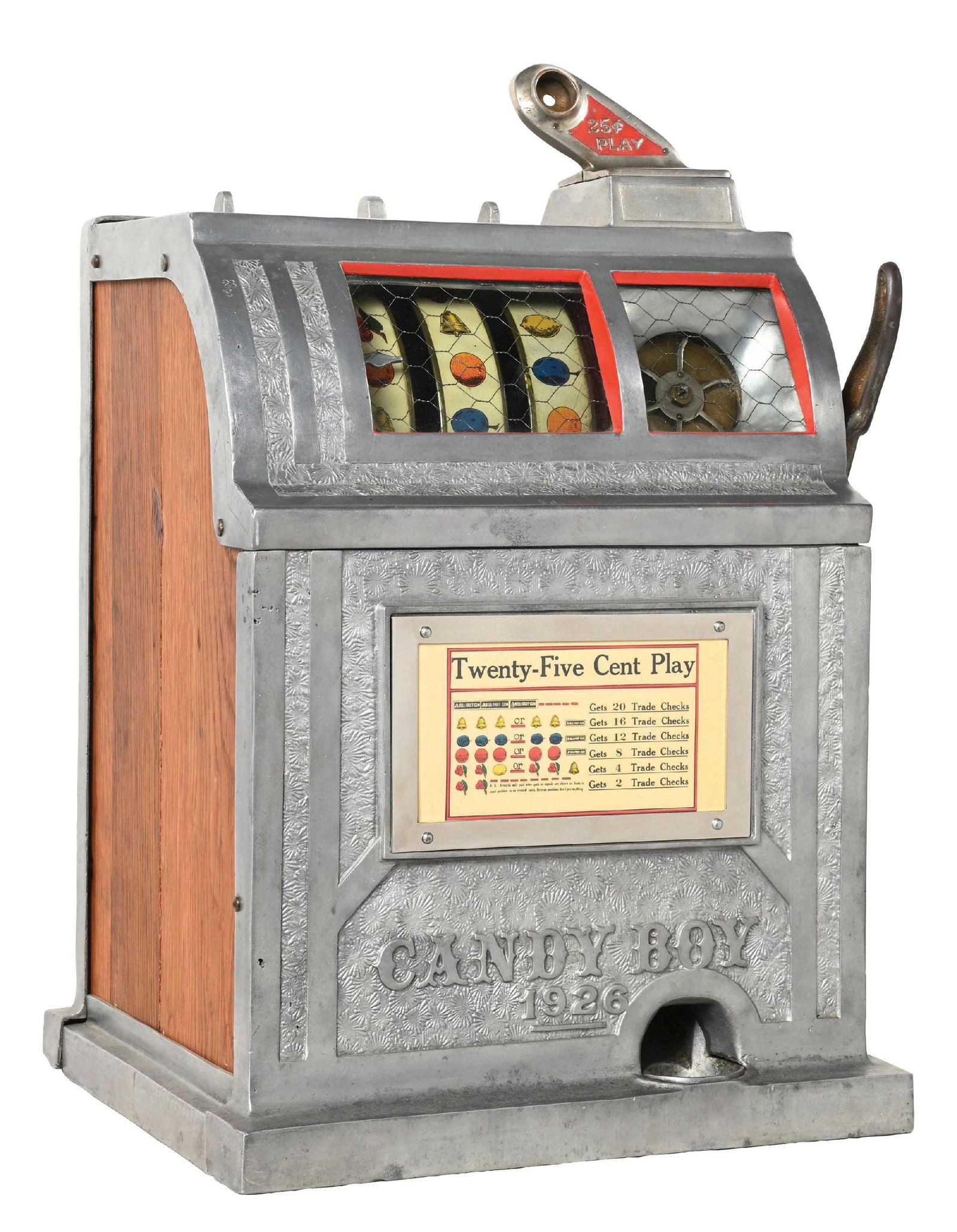 25&#162; SKELLY "CANDY BOY" SLOT