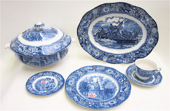 258 PIECE SET STAFFORDSHIRE