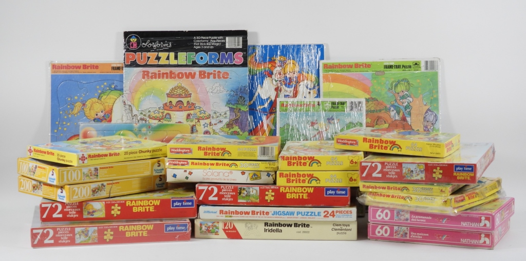 25PC VINTAGE RAINBOW BRITE TOY