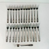 25PC WESTMORLAND STERLING SILV