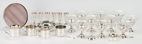 26 ASSEMBLED STERLING SILVER