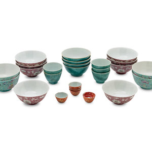 26 Chinese Porcelain Ware 20TH