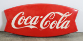 26" COCA COLA FISHTAIL METAL S