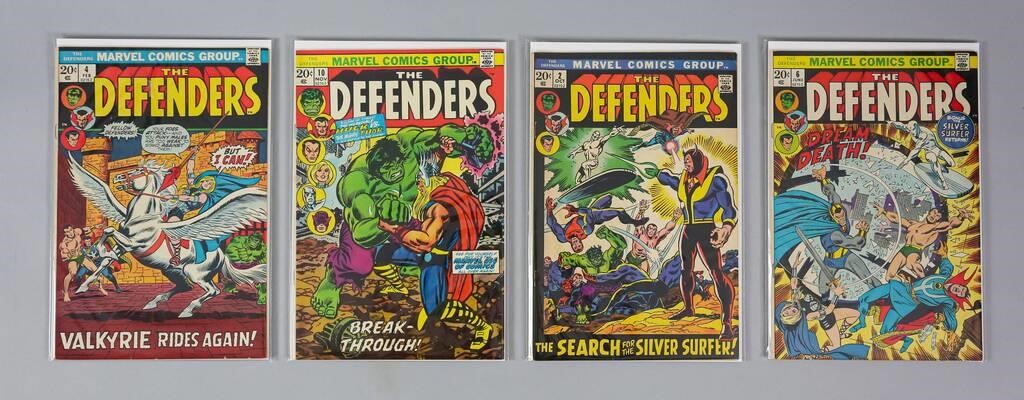26 COMICS THE DEFENDERS 1ST