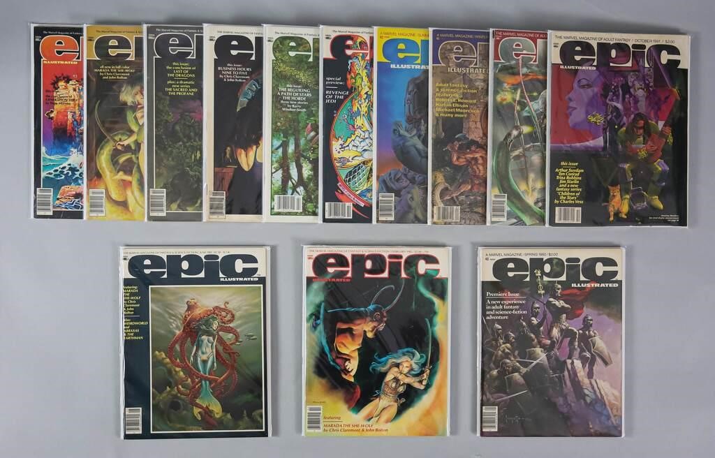 26 MARVEL EPIC ILLUSTRATED