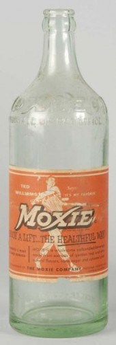 26-Ounce Moxie Bottle with Ted