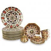 (26 PC) ROYAL CROWN DERBY "OLD