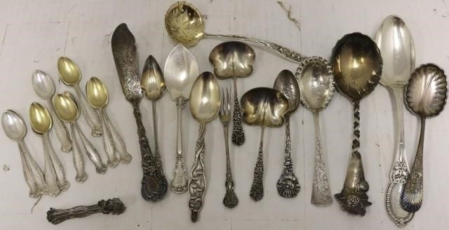 26 PCS OF FANCY STERLING SILVER