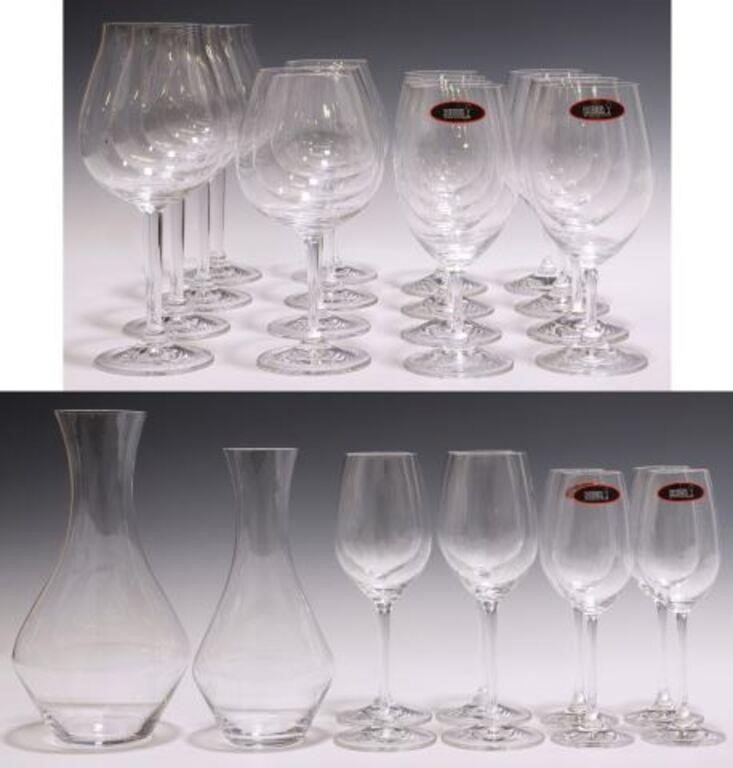 (26) RIEDEL COLORLESS GLASS