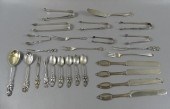 26 STERLING FLATWARE & SERVING