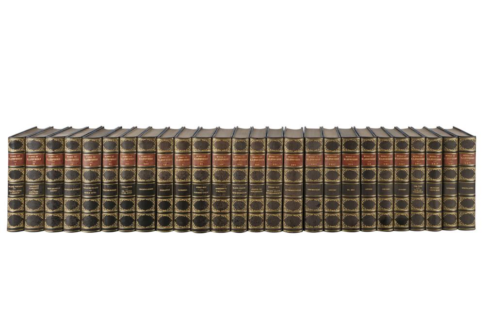 26 VOLUMES "WORKS OF ROBERT LOUIS