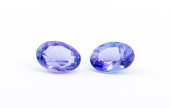 2.60 CTTW. PAIR OF LOOSE OVAL-