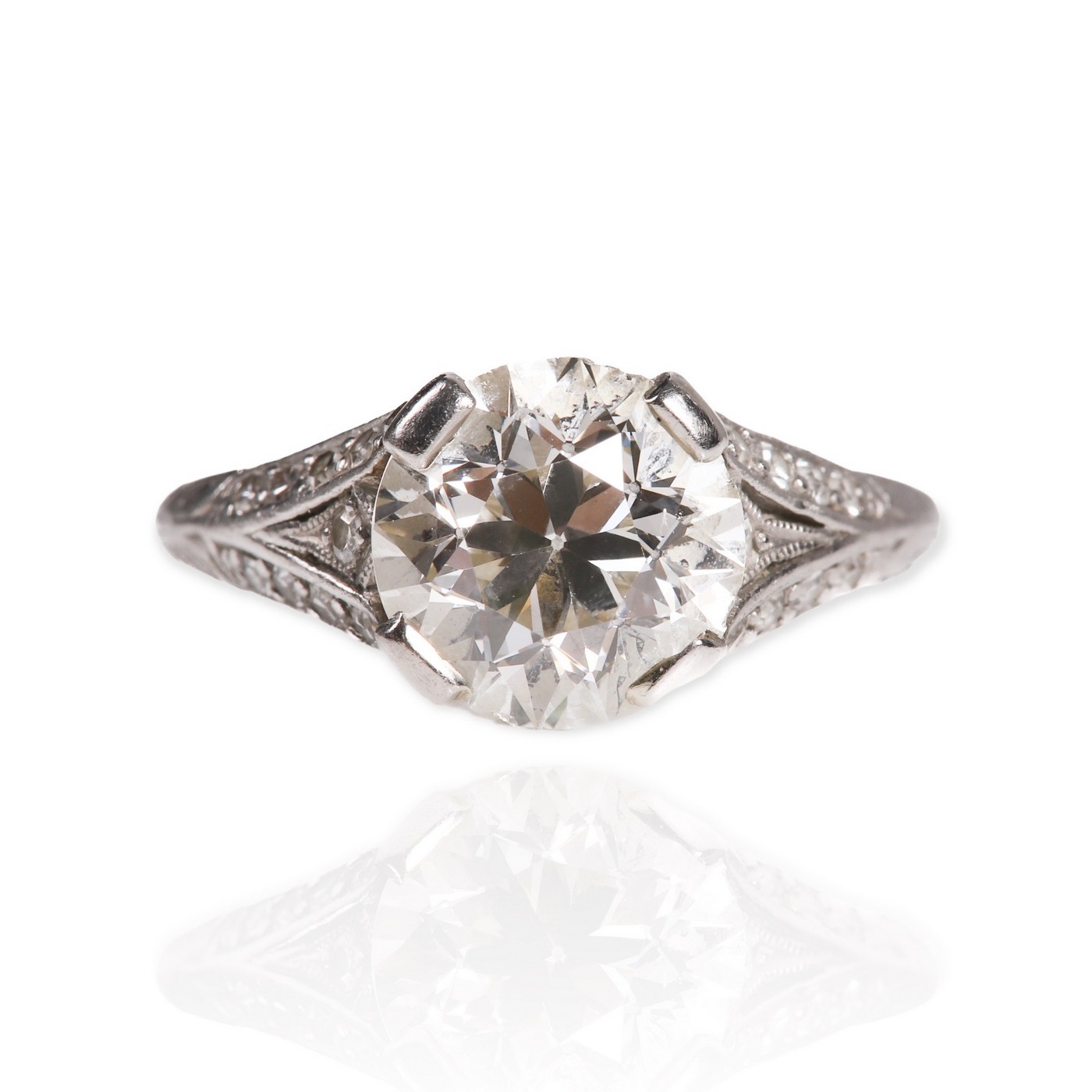 2.65 Carat Platinum RBC Diamond
