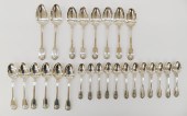 26pc Antique English Sterling