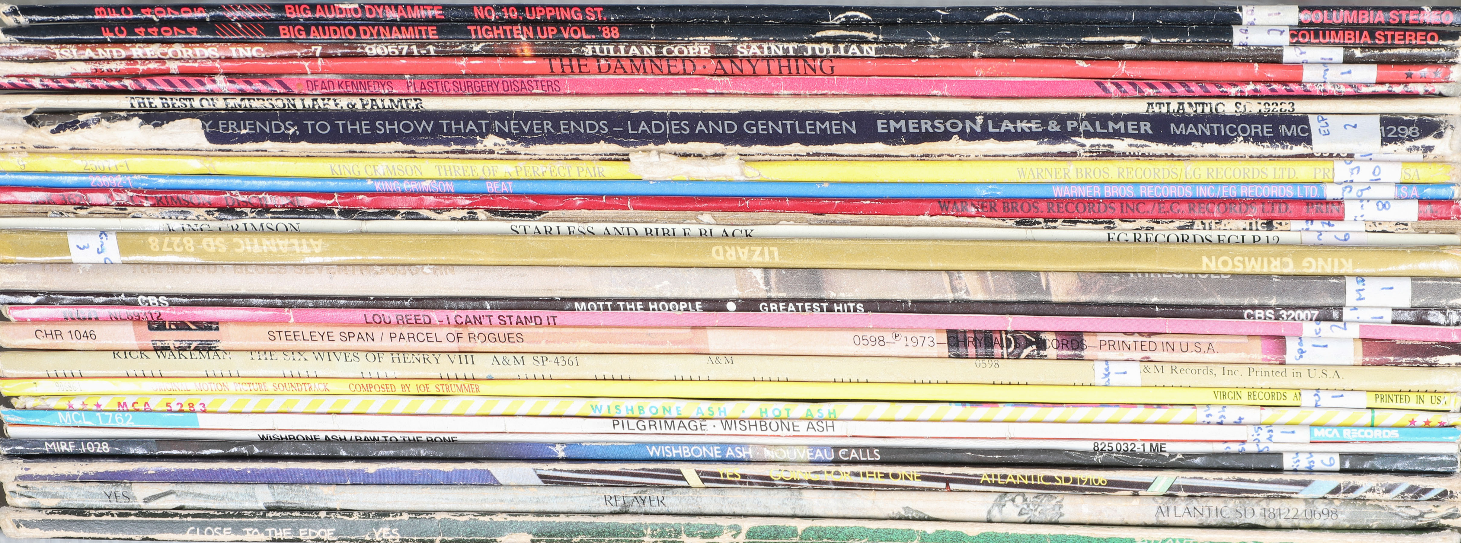 (27) Classic 33-1/3 RPM Record Rock