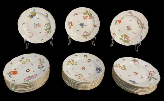 27 HEREND MARKET GARDEN PLATES24
