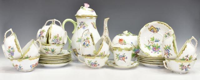 (27) HEREND 'QUEEN VICTORIA' COFFEE