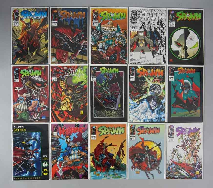 27 IMAGE COMICS SPAWN 1ST