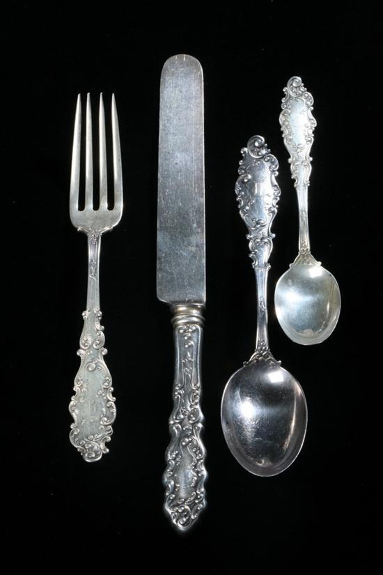 27-PIECE GORHAM STERLING SILVER
