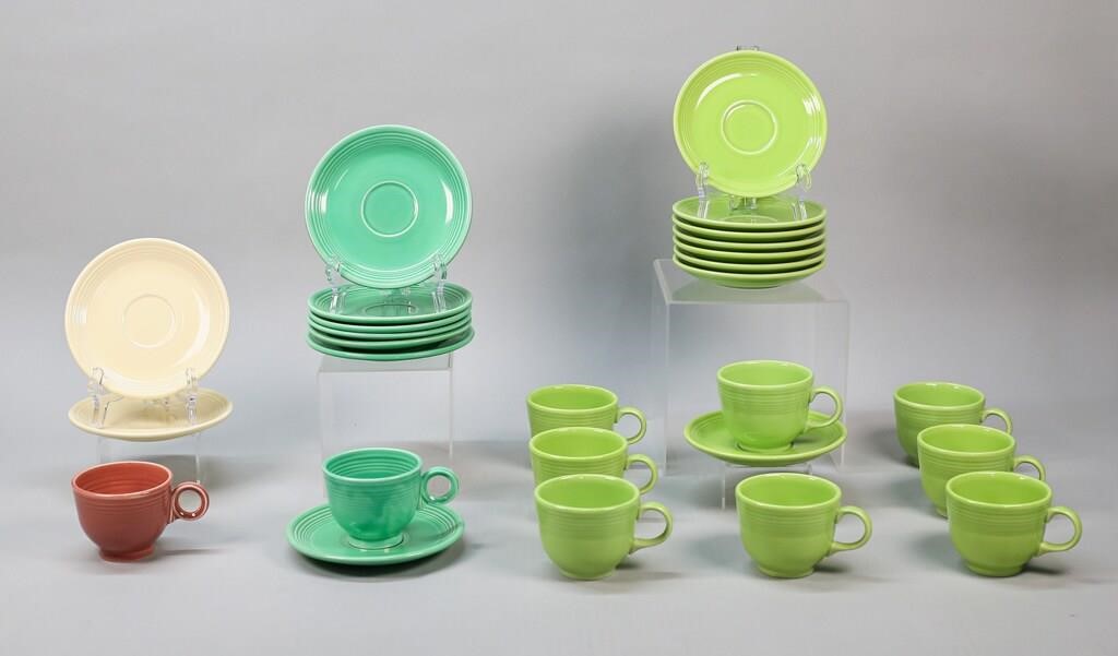27 PIECES VINTAGE FIESTAWARE27