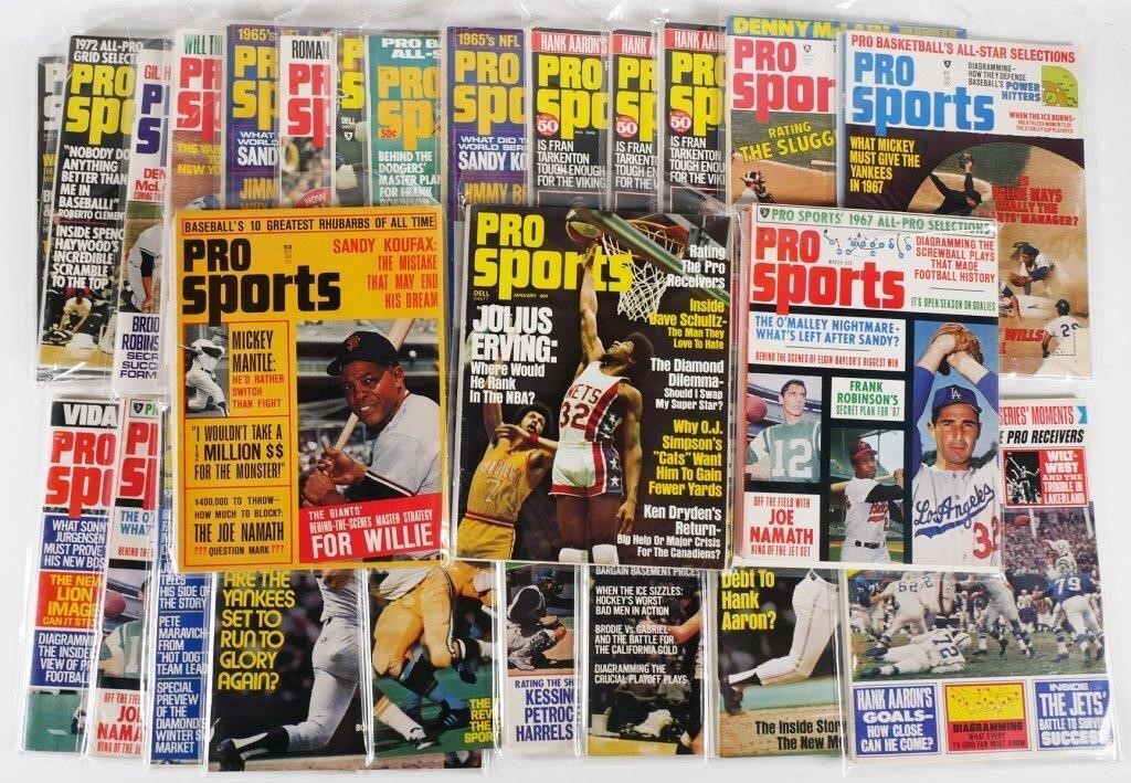 (27) PRO SPORTS MAGAZINE,