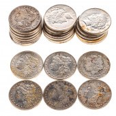 27 SILVER DOLLAR MIX OF MORGAN