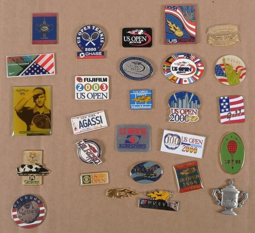 (27) TENNIS US OPEN COLLECTORS
