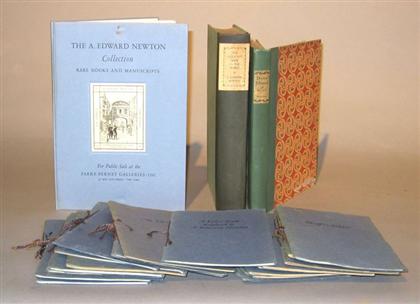 27 vols. (24 wrappers)  Newton,