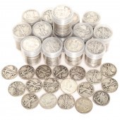 278 SILVER HALVES - $139 FACE