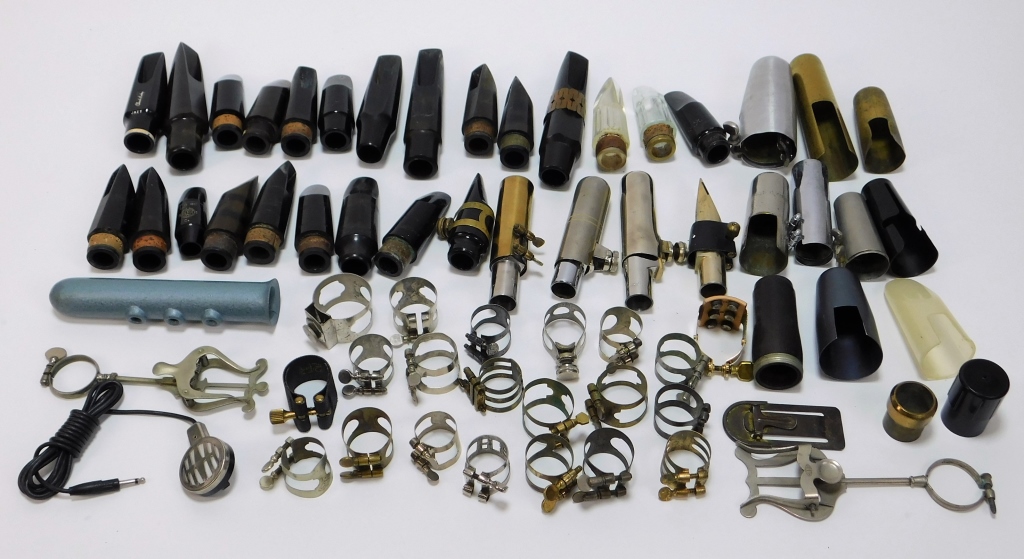 27PC ASSORTED SAXOPHONE &